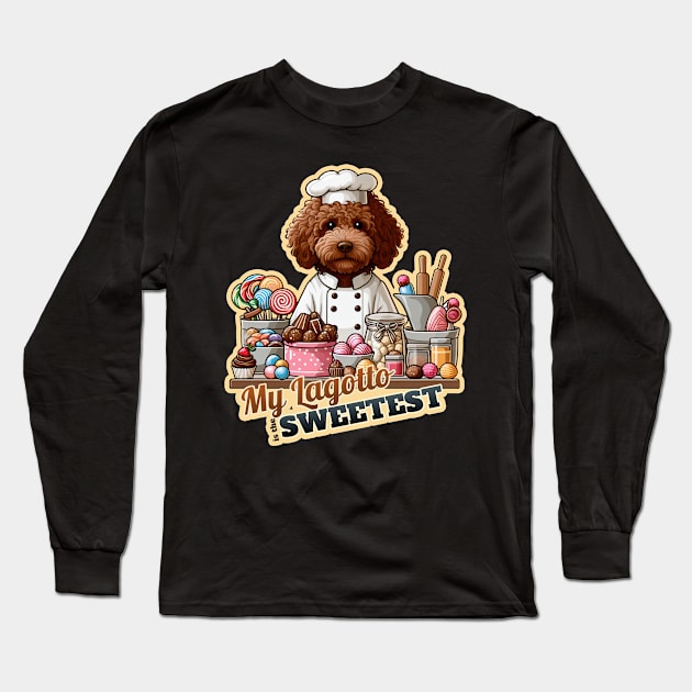 Lagotto Confectioner Long Sleeve T-Shirt by k9-tee